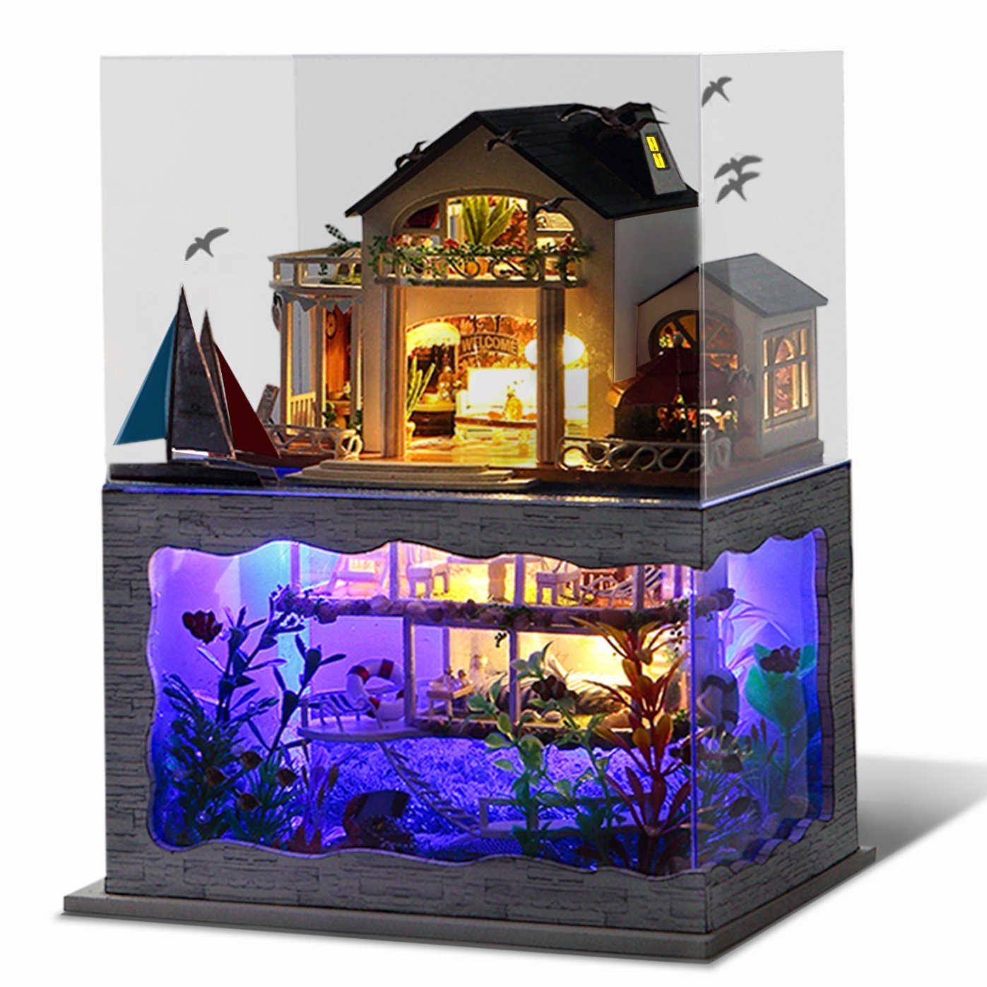 Seaside villa online dollhouse