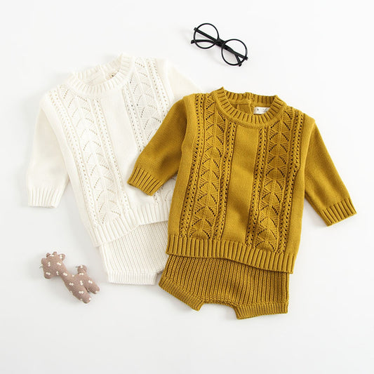 Unisex Baby Sweater Set