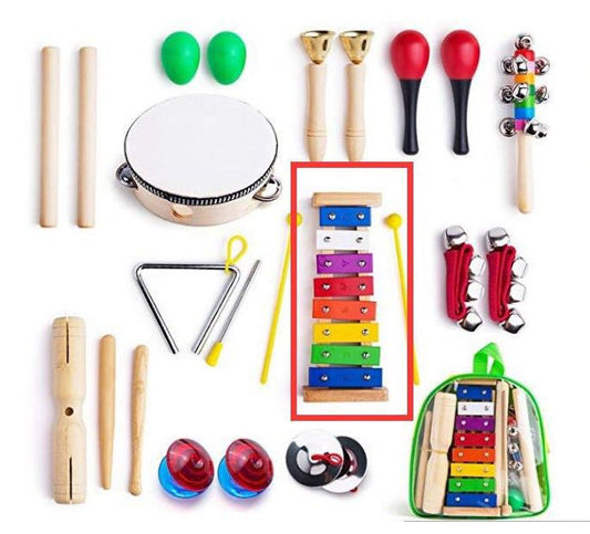 Early Education Musical Instrument Percussion 12 Piece Set