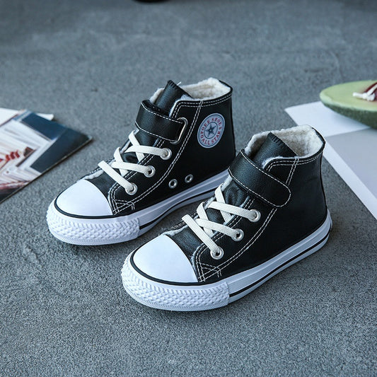 Canvas Hi-Top Sneakers