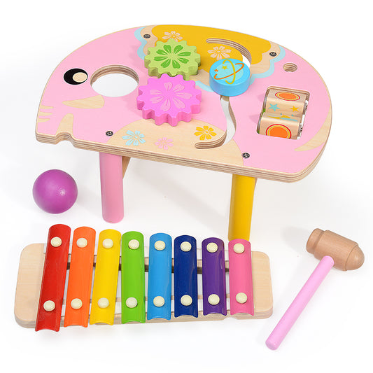 Xylophone Elephant Busy Table Playset