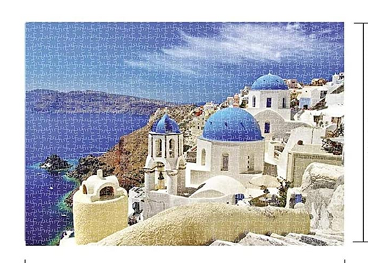 Jigsaw Puzzle - Santorini Greece