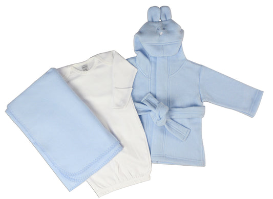 Bambini Newborn Baby Boys 3 Pc Layette Set