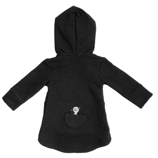 Hi-Lo Quilted Hoodie