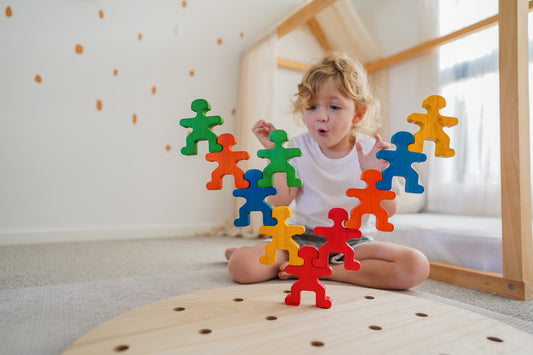 QToys Stackable Rainbow People