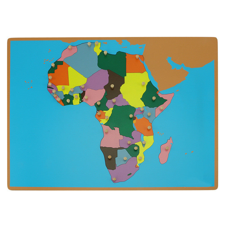 Montessori World Map Panel Puzzles