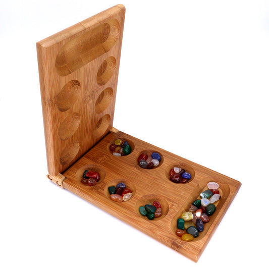 Bamboo Mancala - Ancient African Thinking Game