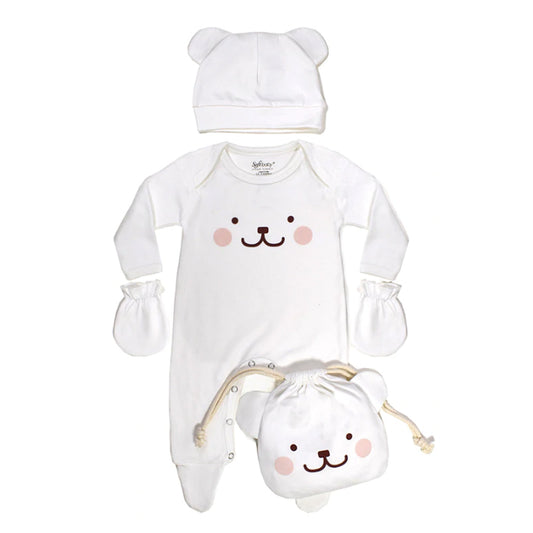 Happy Bear - Newborn Set - 100% Organic