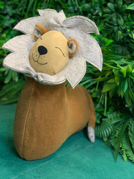 Handmade Soft Toy - Pillow "Lion"