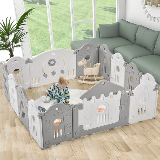 Playpen for Toddler - Kids Activity Center - Large Play Yard