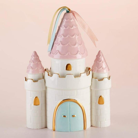 Simply Enchanted Castle Porcelain Bank